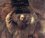 REMBRANDT Harmenszoon van Rijn Moses with the Tablets of the Law china oil painting reproduction